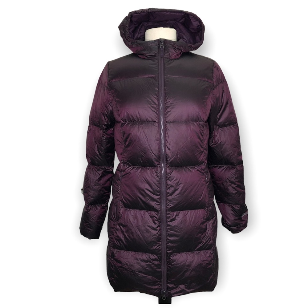 Eddie Bauer Luna Peak Down Filled Jacket in Deep Eggplant - Picture 2 of 12